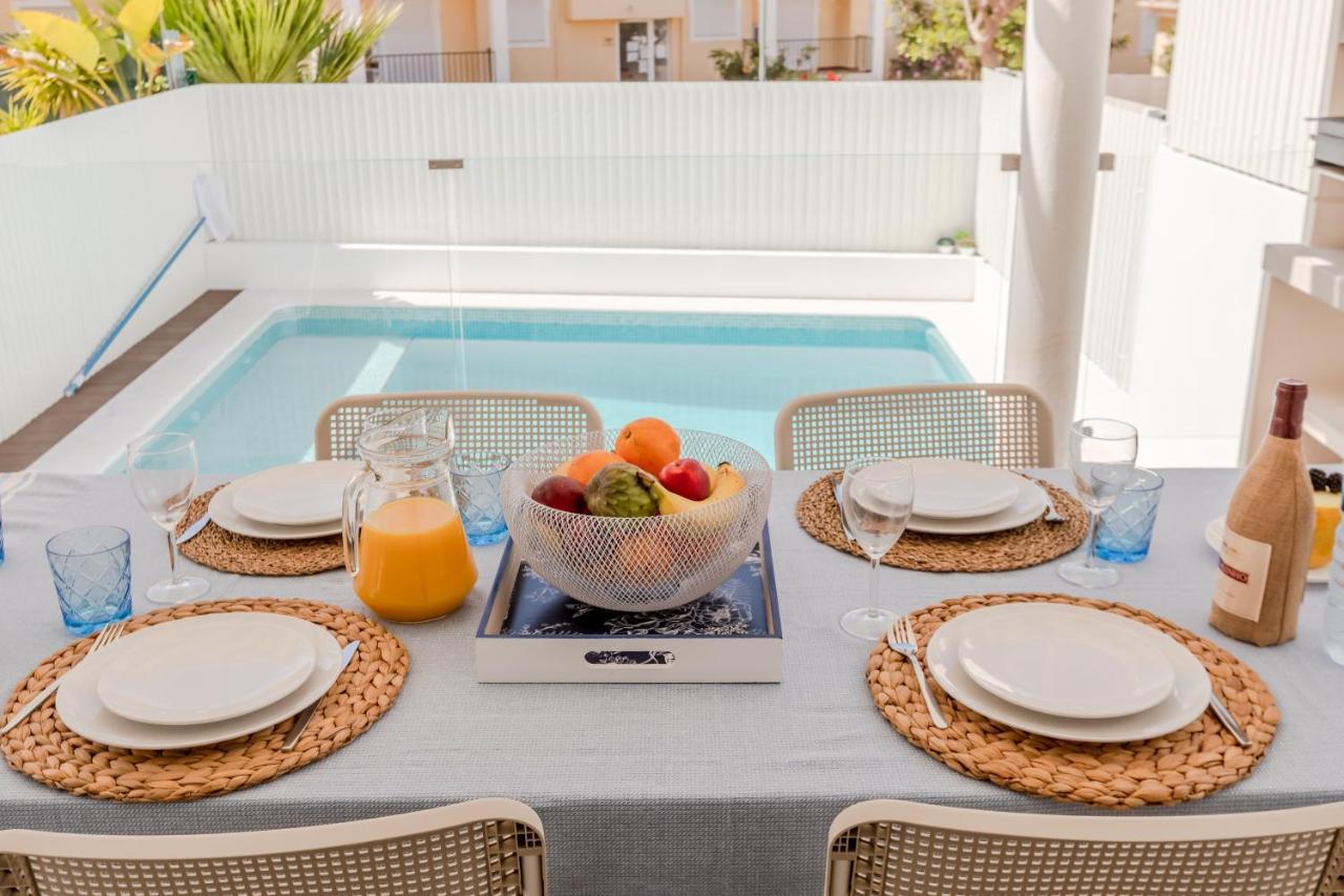 Seascape Villa Private Pool & Rooftop Jacuzzi With Sea View Near Manta Rota Beach Vila Nova de Cacela Exteriér fotografie