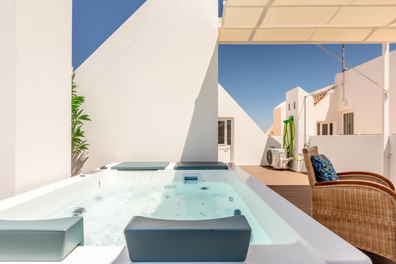 Seascape Villa Private Pool & Rooftop Jacuzzi With Sea View Near Manta Rota Beach Vila Nova de Cacela Exteriér fotografie