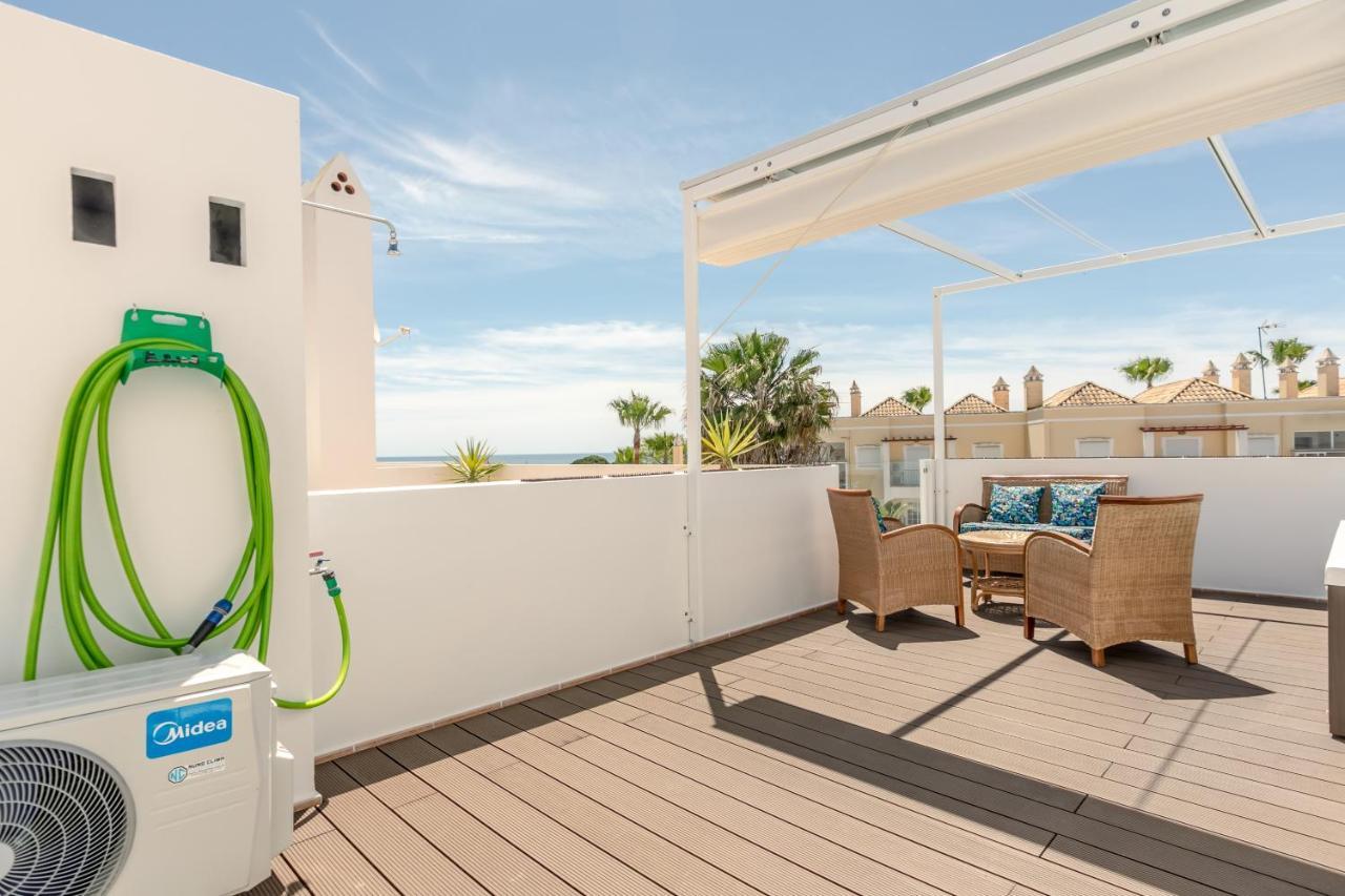 Seascape Villa Private Pool & Rooftop Jacuzzi With Sea View Near Manta Rota Beach Vila Nova de Cacela Exteriér fotografie