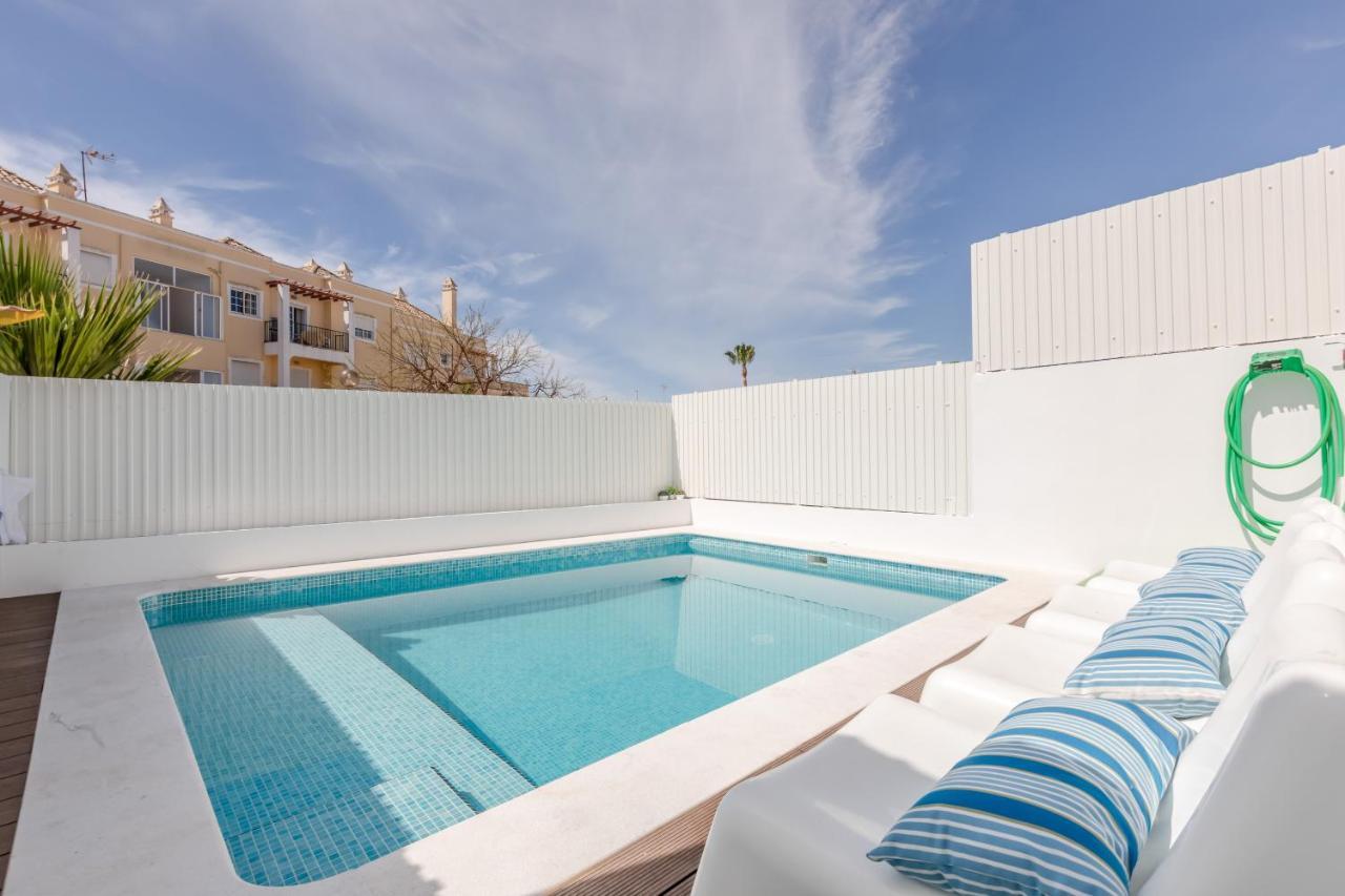 Seascape Villa Private Pool & Rooftop Jacuzzi With Sea View Near Manta Rota Beach Vila Nova de Cacela Exteriér fotografie