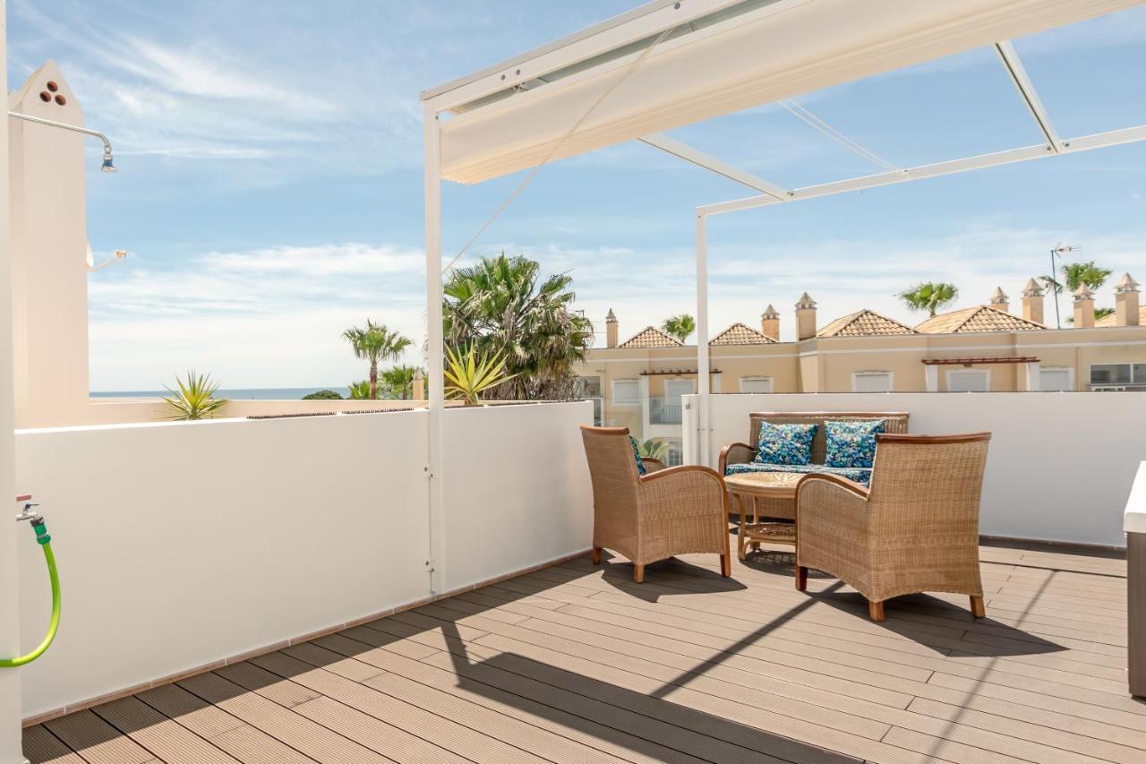 Seascape Villa Private Pool & Rooftop Jacuzzi With Sea View Near Manta Rota Beach Vila Nova de Cacela Exteriér fotografie